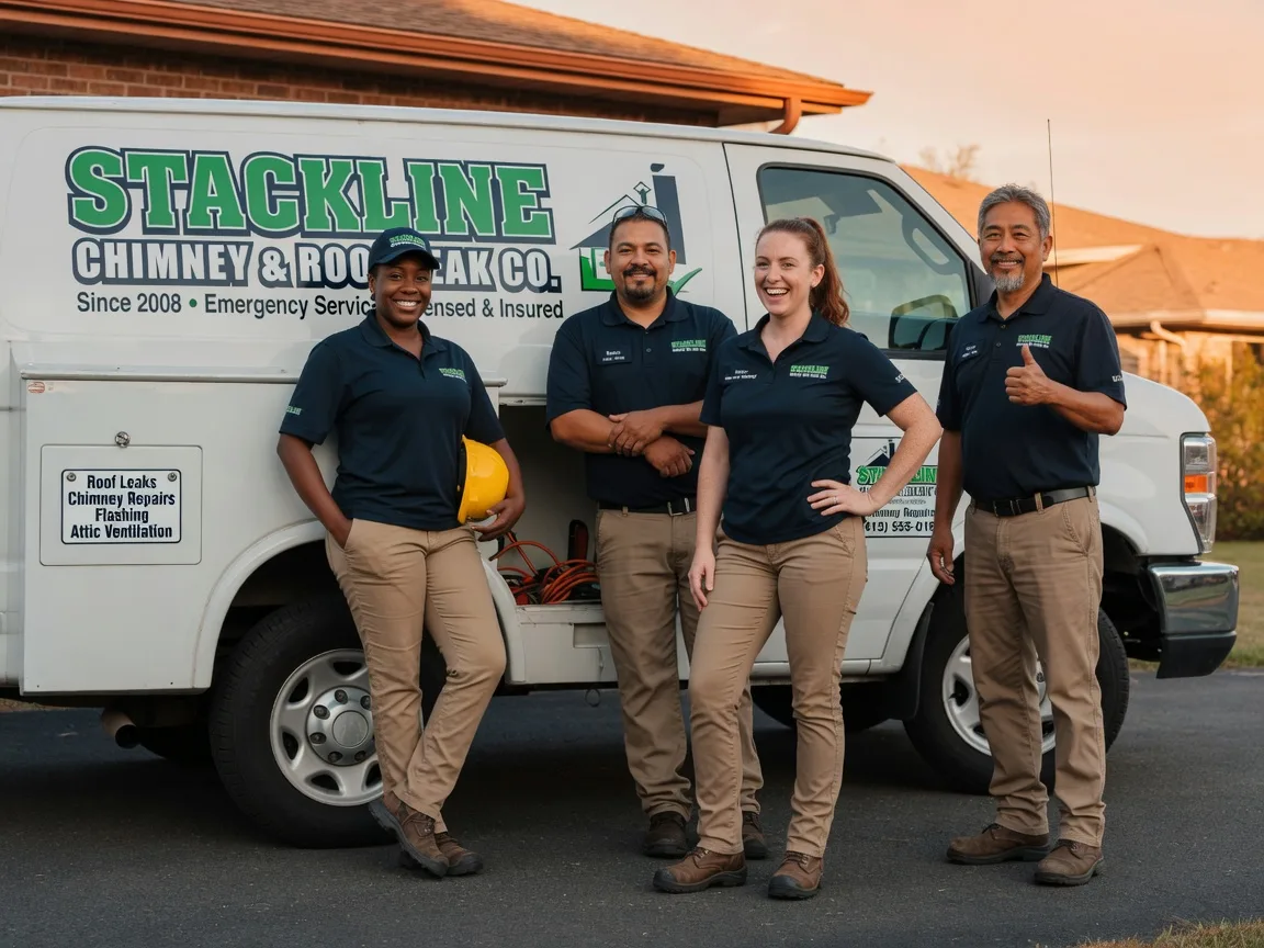 Chimney flashing repair company in Snover, MI